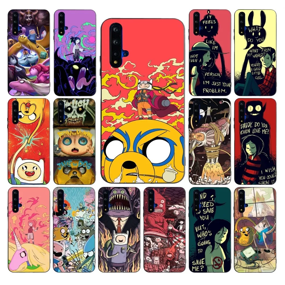 A-Adventure Cartoon T-Time Phone Case For Huawei Mate 10 20 30 40 50 lite pro Nova 3 3i 5 6 SE 7 pro 7SE