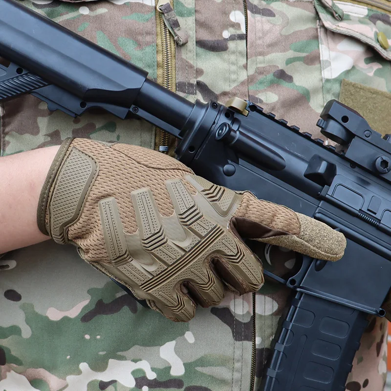 Motorcycle Gloves Men Touchscreen Tactical Gloves Outdoor Sports Protective Shooting Training Tactical Gloves