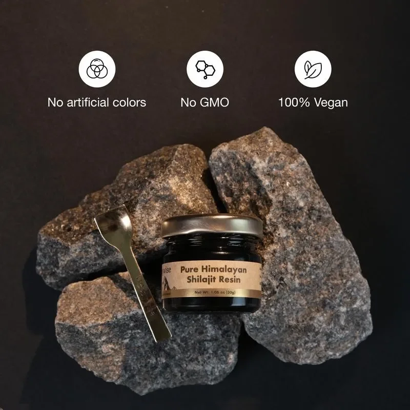 

Pure Himalayan Shilajit Resin - Enhance Immunity, Boost Energy, Anti-aging, Increase Endurance and Muscle, and Restore Vitality