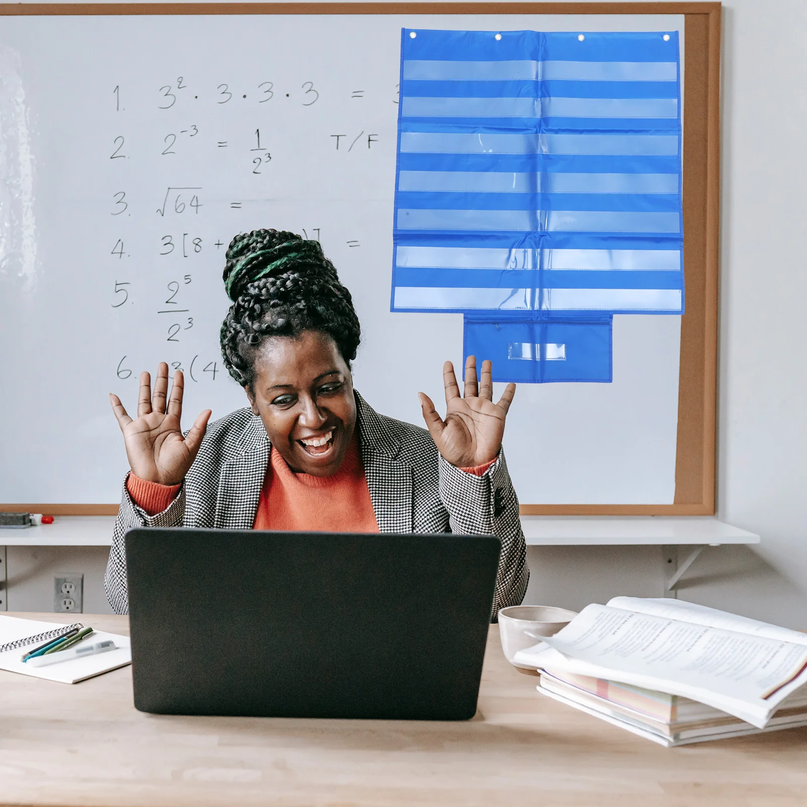 

Sentence Strip Pocket Chart Cards Strips for Teachers Standard Classroom School Organizer