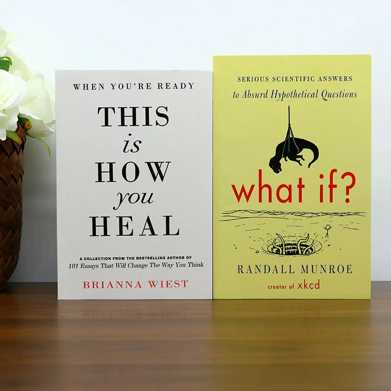 

《Это, как вы исцелить》+ 《Что, если》Набор книг «Охорошее здоровье и наука», идеально подходит для рождественских праздничных подарков, классическое чтение