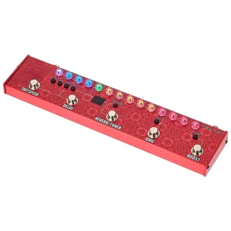 Speaker Simulation Wood Electric Guitar Bass Effector