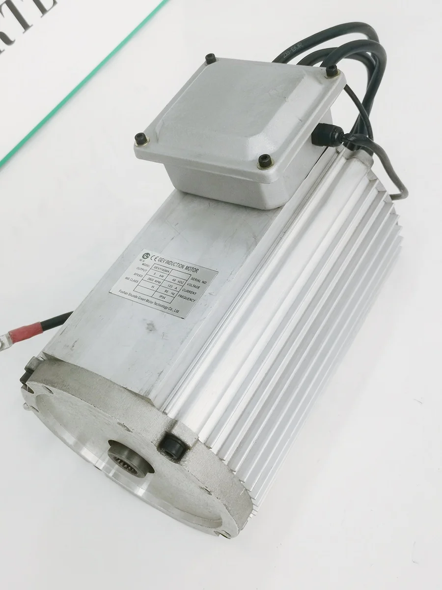 5kW electric vehicle motor with gearbox half axle or rear axle electric vehicle conversion kit