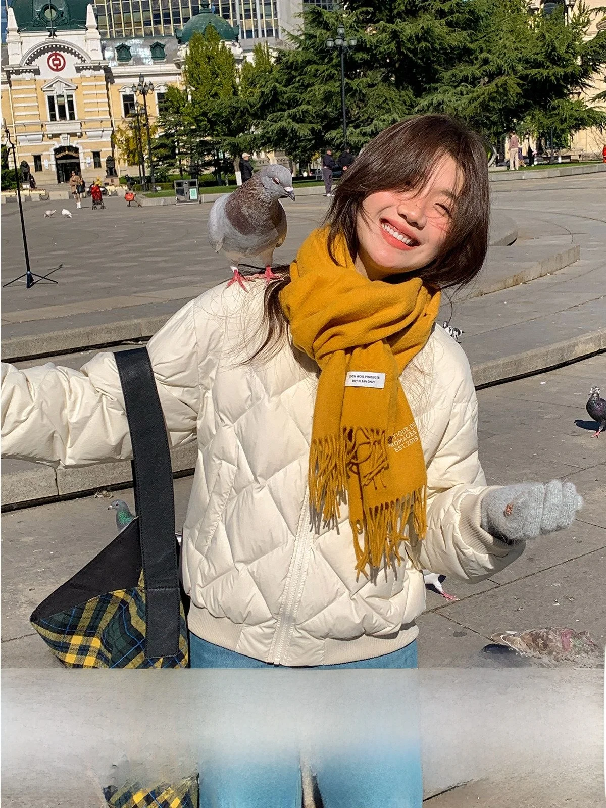 

Sisilyon Women's ort Puffer Jaet 90% White Du down Warmth Quilted Casual Sle Zipper Closure Nylon Fabric Ball Cap