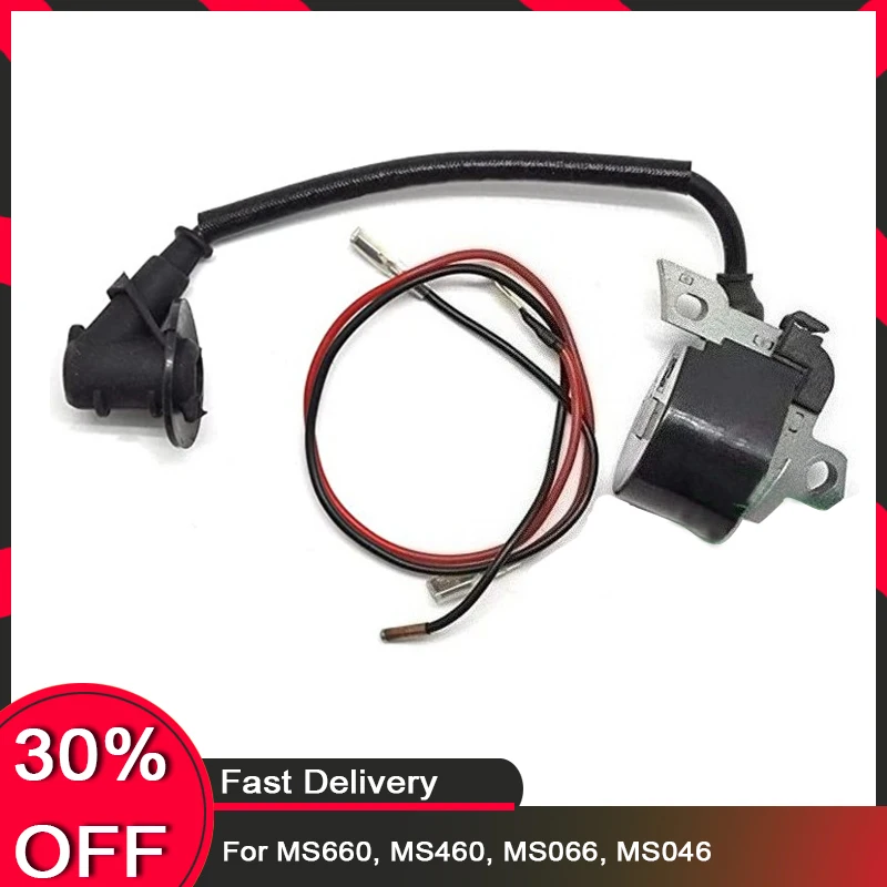 Ignition System Assembly for MS660, MS460, MS066, MS046 | Complete Coil and Ignition Module Kit