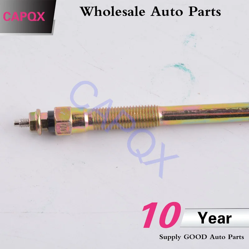 CAPQX 4pcs/lot Heater Glow Plugs Set For Hilux Vigo 1KD 2KD Hiace Innova Fortuner Dyna For Toyota Land Cruiser Prado 2002-2008