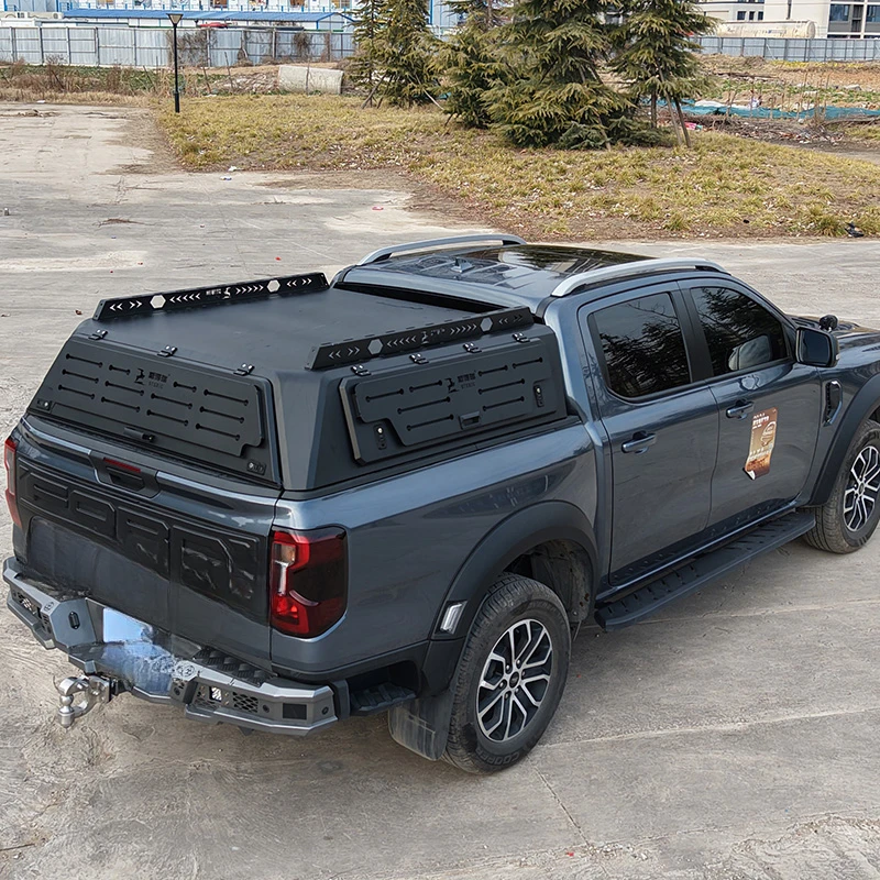 Hot Sale Customized Truck Cover Fully Enclosed  Pickup Truck Topper Aluminum Canopy  for  F150  Hilux  Ram 1500