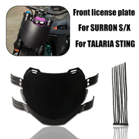 The Modified Front  Number Plate Frame Windshield Available For Surron Suitable For Taralia Accessories For Motorbike Moto