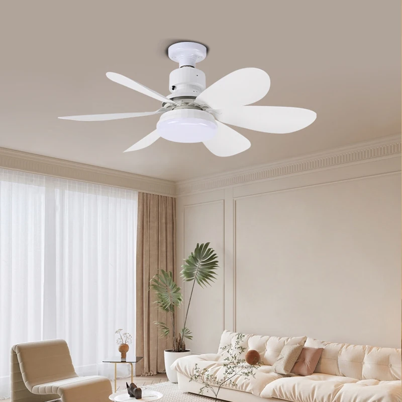 Modern LED Fan Lights Three Gear Adjustable Ceiling Fan Lighting For Living Room Bedroom Study Hotel Restaurant Indoor Luminarie