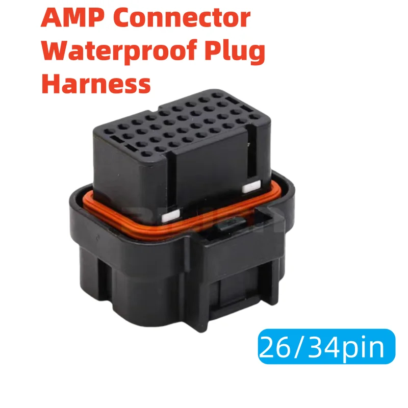 

AMP Connector Waterproof Plug Harness 26/34 pin 3-1437290-1 6437288-2 9-6437287-8 6473711-1 1473712-1 6437288-1