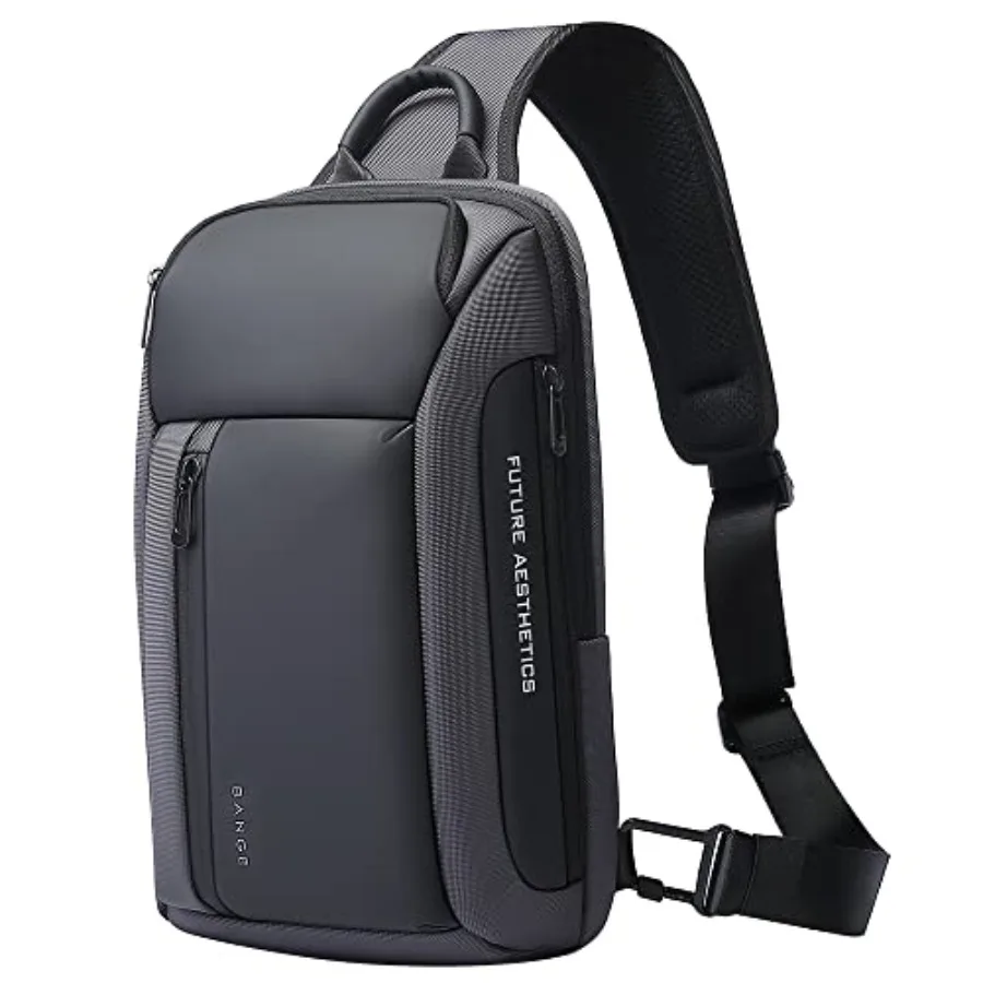 

Men's Crossbody Backpack - Waterproof Shoulder Bag for Travel, Hiking and Daily Commute