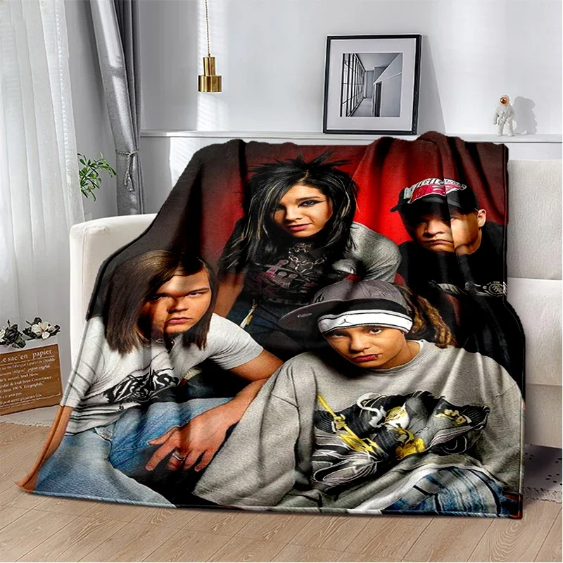 Tokio Hotel Rock Band Tom Bill Kaulitz 29 Style New Blanket,Soft Throw Blanket for Home Bedroom Bed Sofa Cover Kids Gift Cover