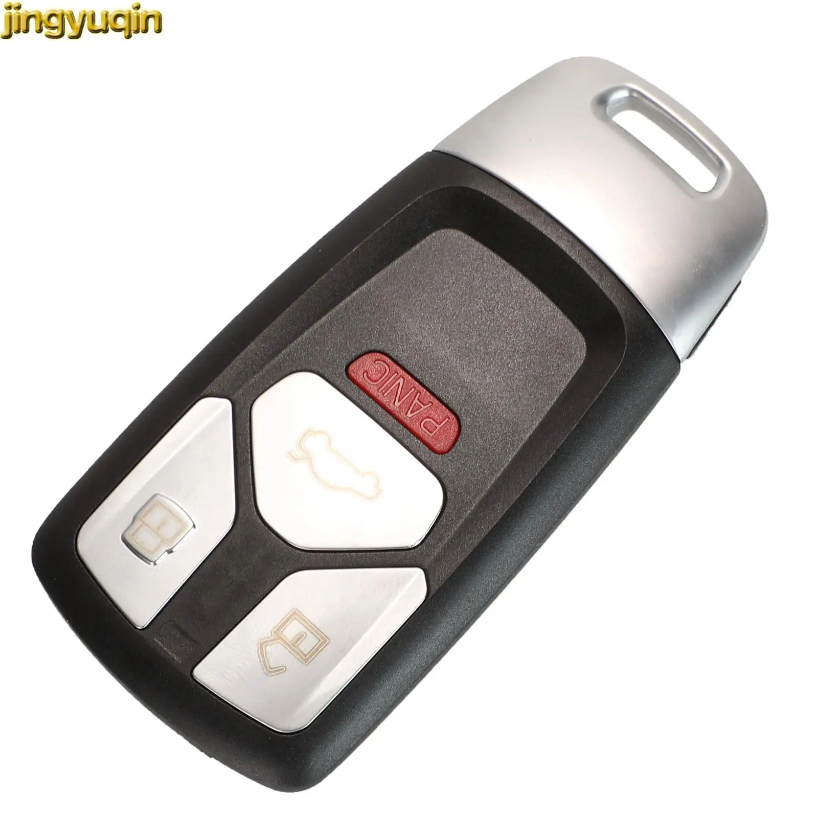 jingyuqin Upgrade Remote Car Key Shell for Audi A3 A4 A4L A5 A6 A8 Quattro Q5 Q7 S5 SQ7 2017 UP TT 2016 3 Buttons Smart FOB