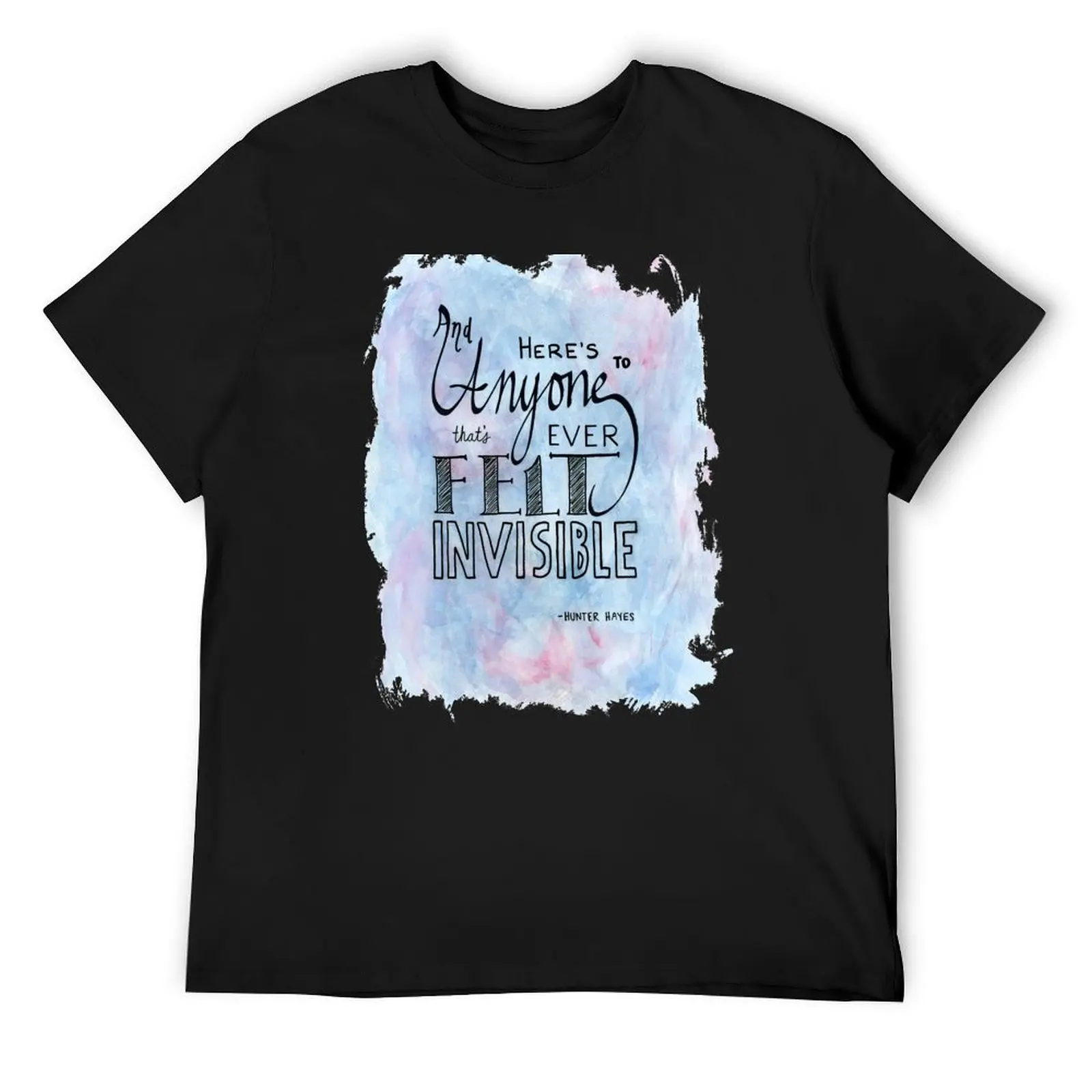

Invisible T-Shirt graphic shirts Personalized t-shirt sports fans men clothes