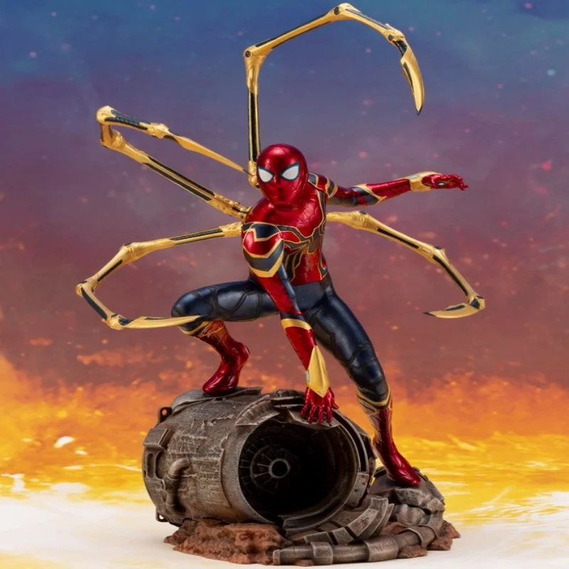 Marvel Movie Avengers:Infinity War Iron Spider Suit Spiderman Action Figures Pvc Statue Model Collectible Children Toy Xmas Gift