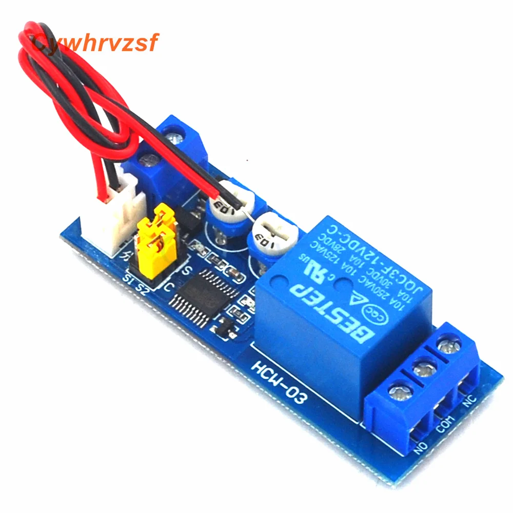 DC 5V 12V 24V Infinite Cycle Delay Timing Time Relay Timer Control ON-OFF Loop Switch Module Double Adjustable 0-100 Mminutes