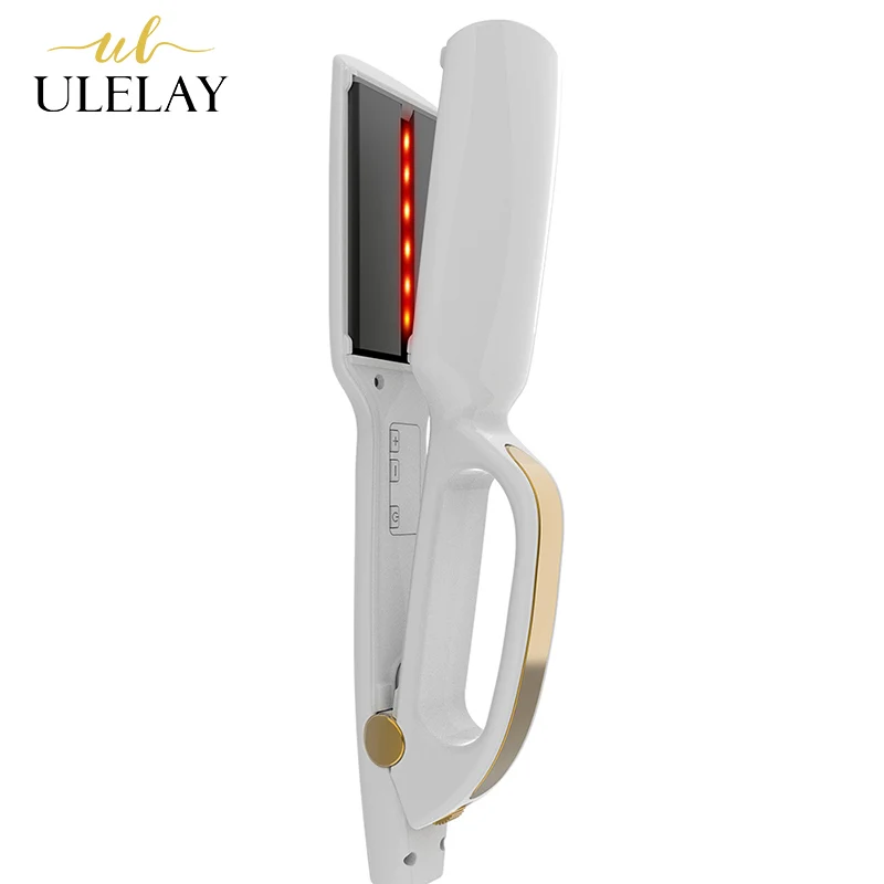 

Профессиональный салонный керамический утюг для женщин. Функции безопасности со светодиодным дисплеем. Источник электропитания для домашнего или использования в отеле.