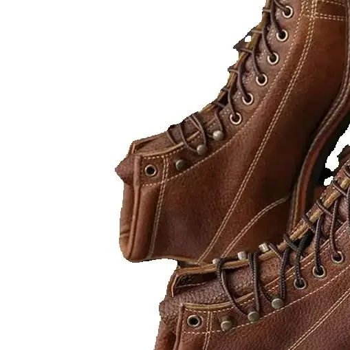 

Winter Waterproof Platform Mens Boots Brand Designer Lace Rubber Biker Ankle Boots Mens Leather Safety Work Mens Shoes