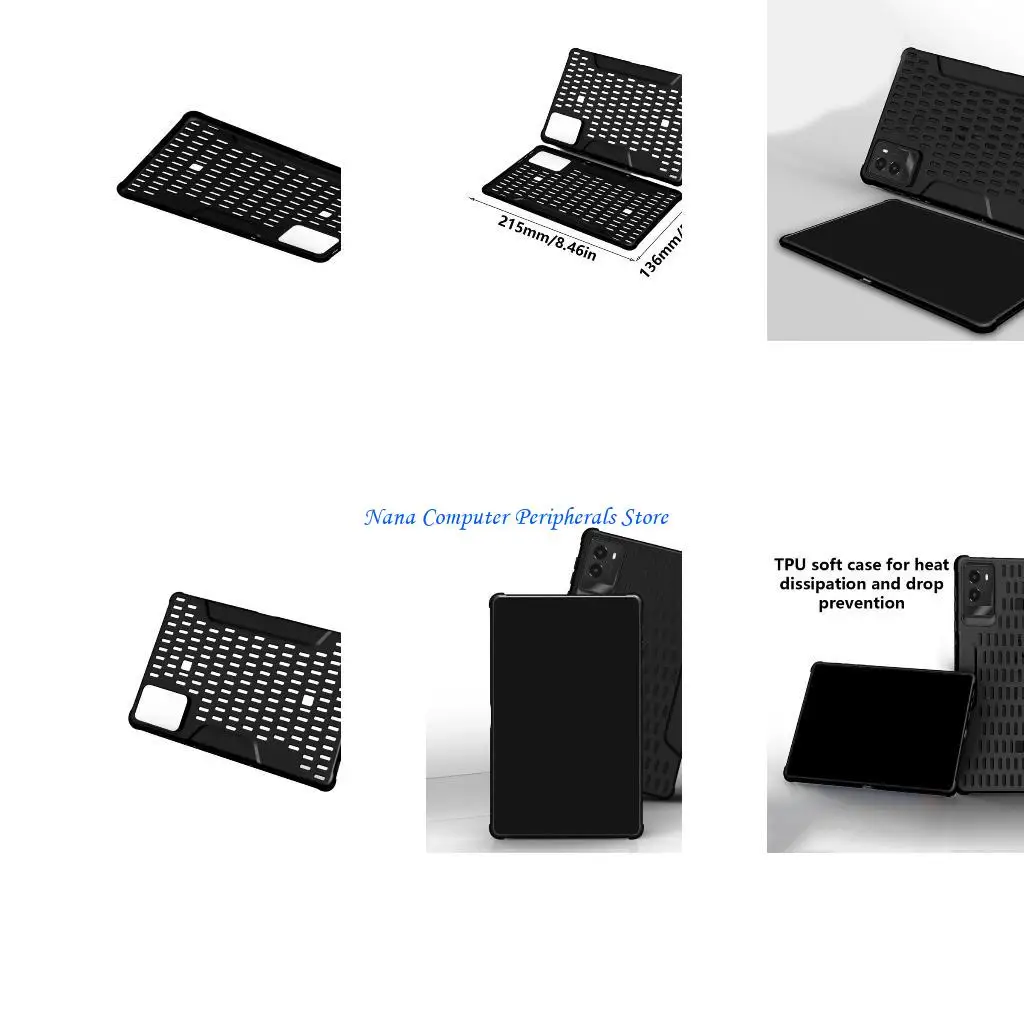 

F68C Tablet Case for Legion Y700 Gen3 8.8Inch Lightweight TPU Rubber Back Cover