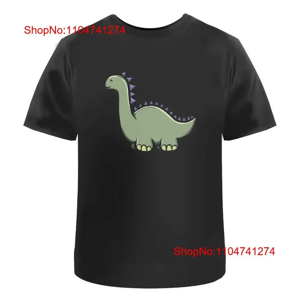

'Dinosaur' Cotton T Shirt TA027329 vintage Washed Casual Comfortable Unisex Stylish Versatile Top For Everyday Wear Stretched