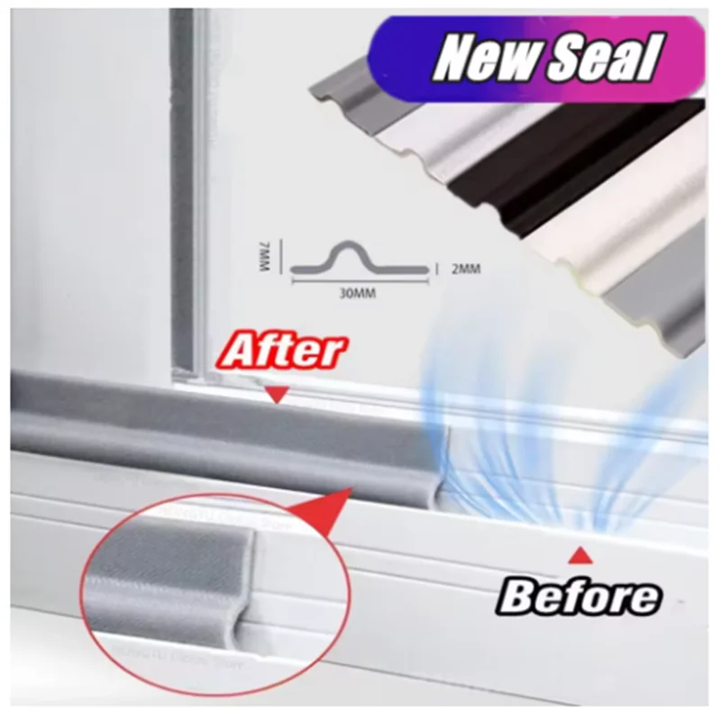 

5-40M Hot Selling Rubber Windows Strip Weather Windproof Soundproof Foam Nsulation Anti Air Leak Door Bottom Gap Sticking Tape