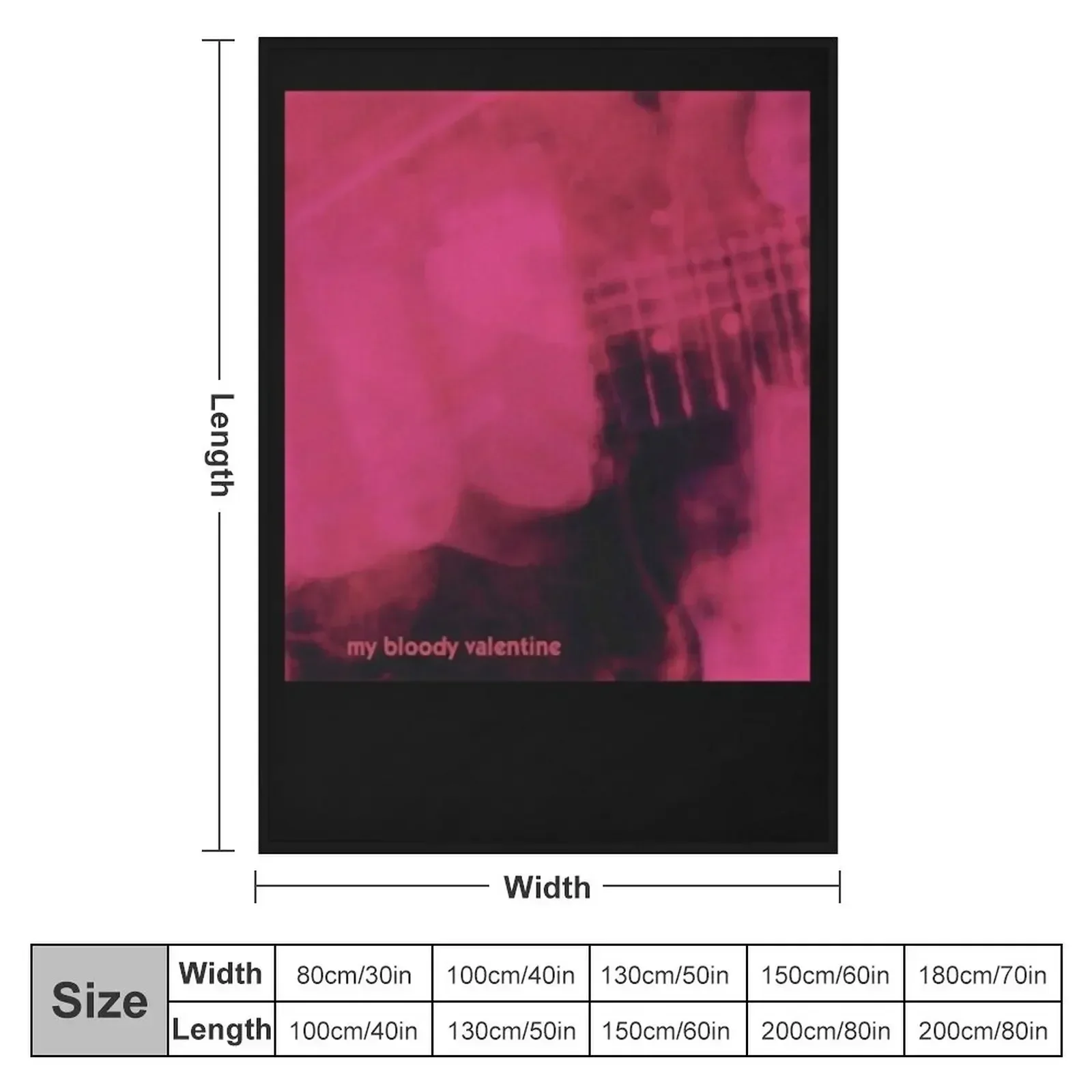 Loveless - My Bloody Valentine Essential T-Shirt.png Throw Blanket Camping Flannel Bed linens Loose Personalized Gift Blankets