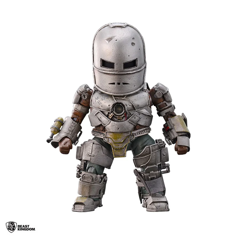 

In Stock 100% Original Beast Kingdom EAA-003 Iron Man Mark 1 Movie Character Model Collection Artwork Q Version