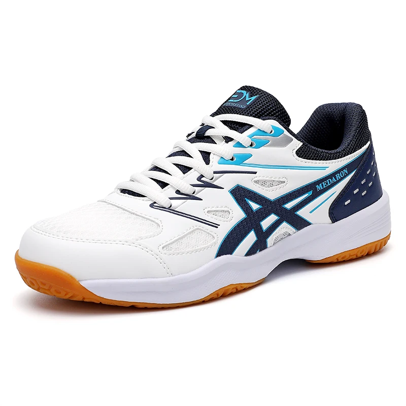 Nowe męskie buty do badmintona Profesjonalne buty sportowe dla kobiet Oddychające buty halowe do koszykówki i siatkówki Męskie sneakersy