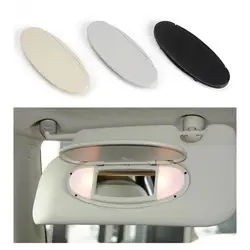 Car Sun Visor Sunshade Panel Housing Vanity Mirror Cover For MINI Cooper S One D JCW R55 R56 R57 R59 R60 Interior Accessories