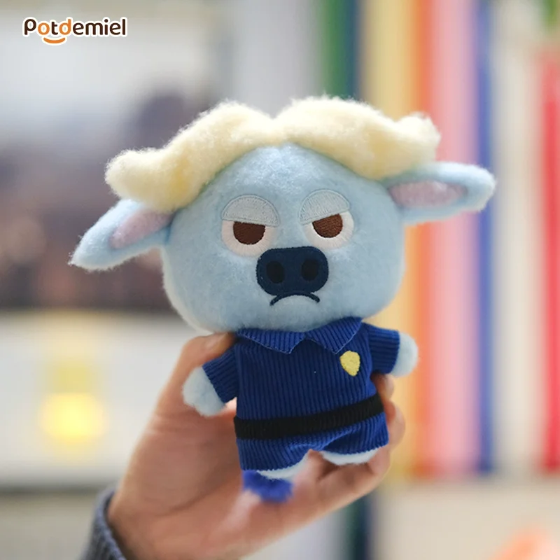 ポットデミエル ズートピア ジュディ ニック ぬいぐるみ ソフト キュート 動物フィギュア コレクション バッグチャーム ぬいぐるみ ギフトバッグ ペンダント