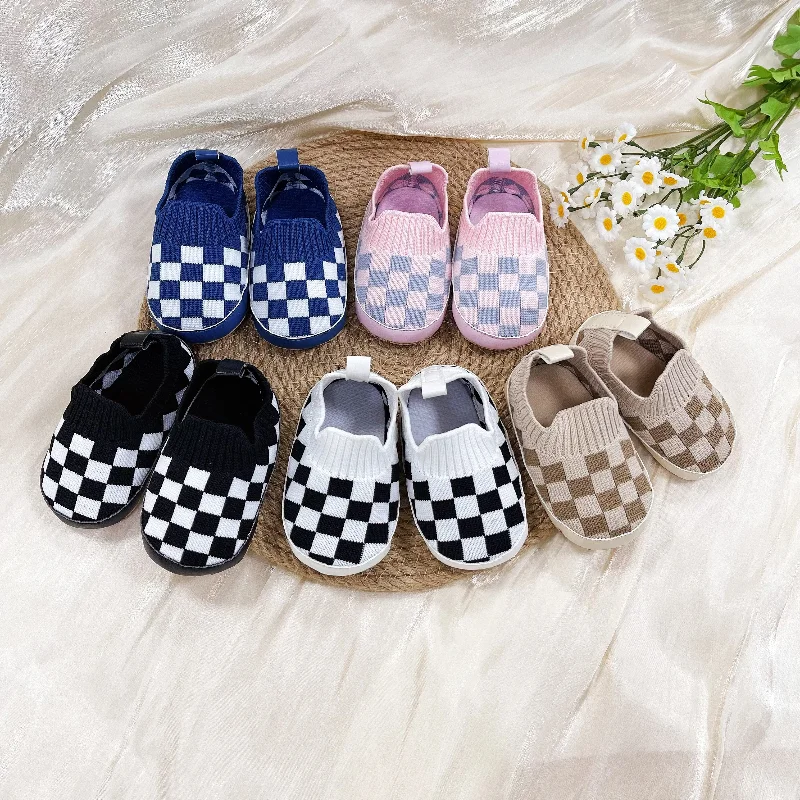 

Male Baby's Casual and Comfortable Slip On Fabric Shoes Socks Indoor and Outdoor Breathable and Anti Slip Walking Shoes Autumn
