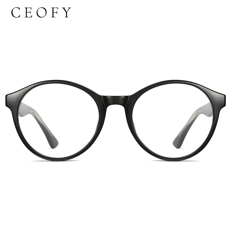 Ceofy Women Fashion Cat Eye Myopia Eyeglasses Frame Optical Vintage Prescription Glasses Frame New Arrival 2001