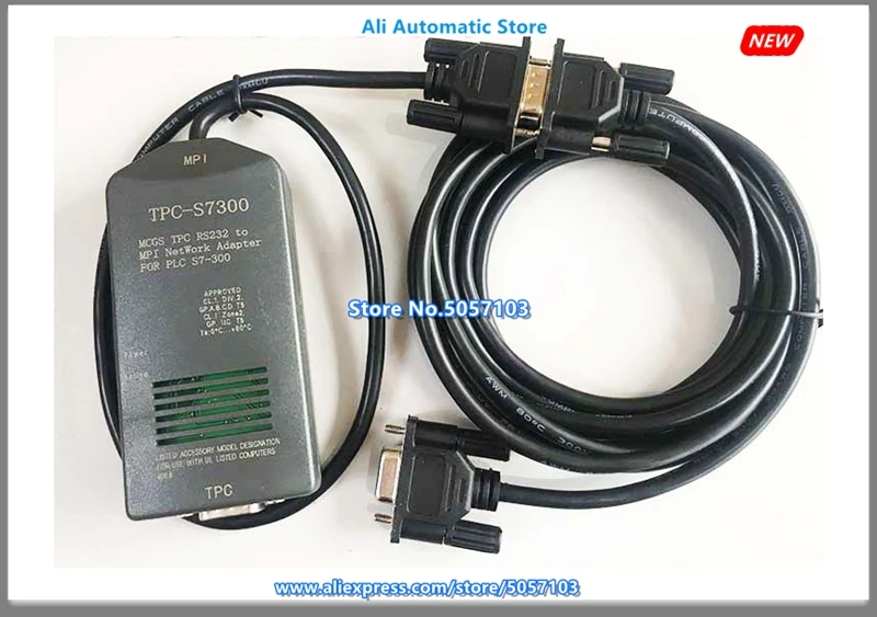 TPC-S7300 MCGS Human-machine Interface Touch Screen And S7300 PLC Communication Cable