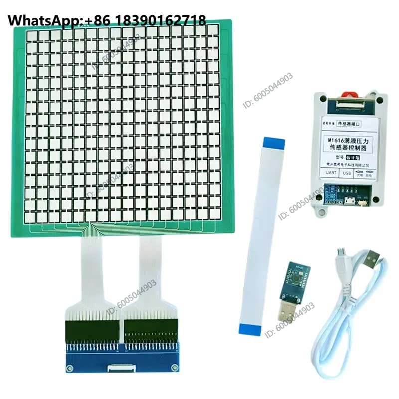 RX-M1616M piezoresistive array distributed flexible thin film pressure sensor with 10/20/30/50/2/5/1kg weight