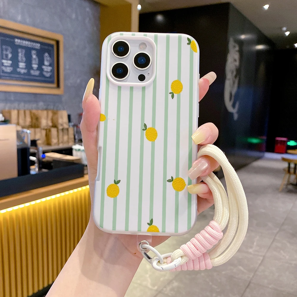 Xiaomi Redmi Note 14 - Wrist Strap TPU Phone Case For