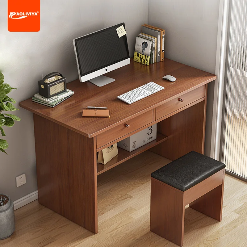 AOLIVIYA Computer Desk Desktop Desk Household Small Unit Simple Desk Small Simple Student Bedroom Learning Writing