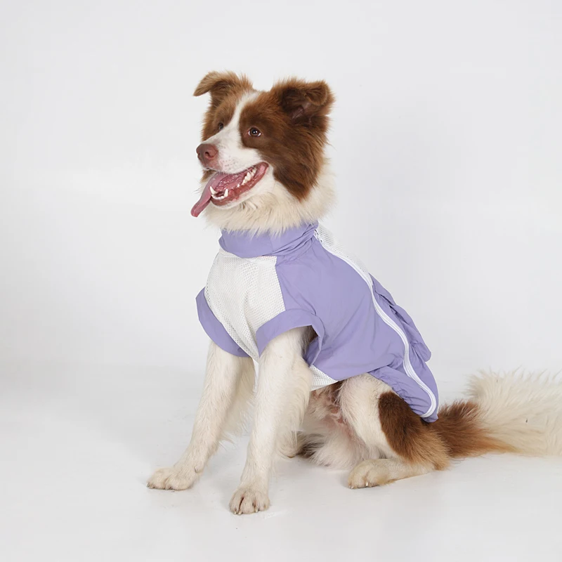 

Big Large Dog Clothes Sun Protection Quick-drying Vest Corgi Border Collie Samoyed Husky Labrador Golden Retriever Pet Clothing