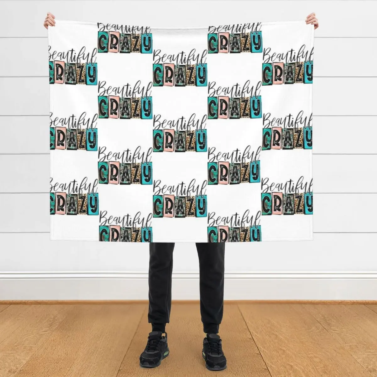 

Beautiful crazy, Sublimation, Woman Throw Blanket Cute Tourist Single Soft Plaid Blankets