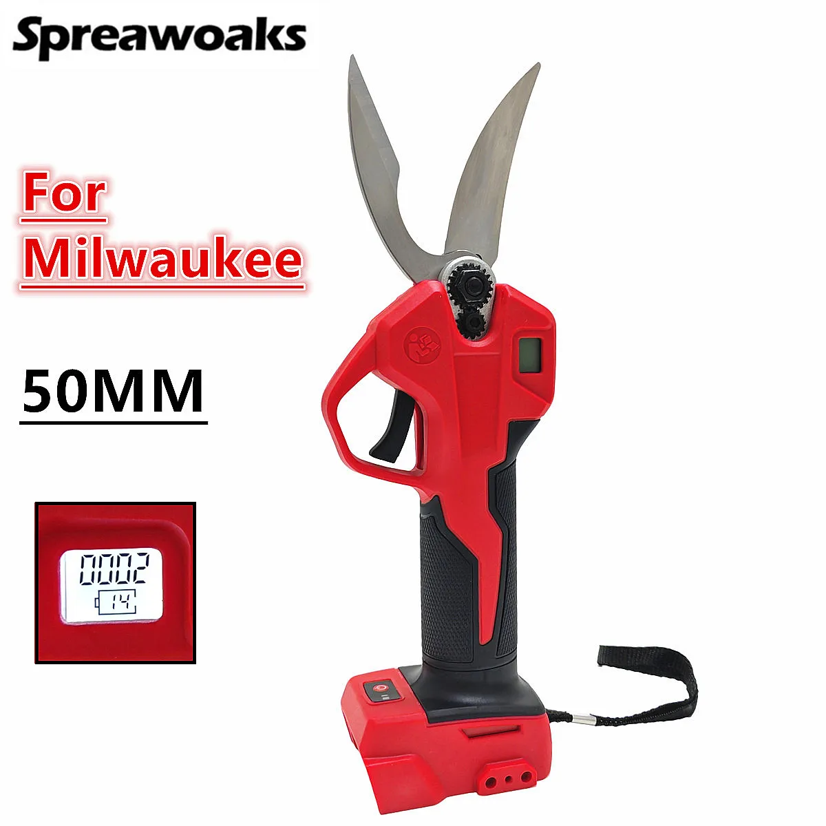 

Brushless Electric Scissor 50mm Multifunctional Bone Meat Shear Garden Pruner Vegetable Scissors Tools For Milwaukee 18V Battery