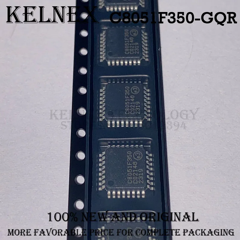 5pcs C8051F020-GQR C8051F120-GQR C8051F040-GQR C8051F350-GQR TQFP Mixed signal 64kb MCU ISP flash