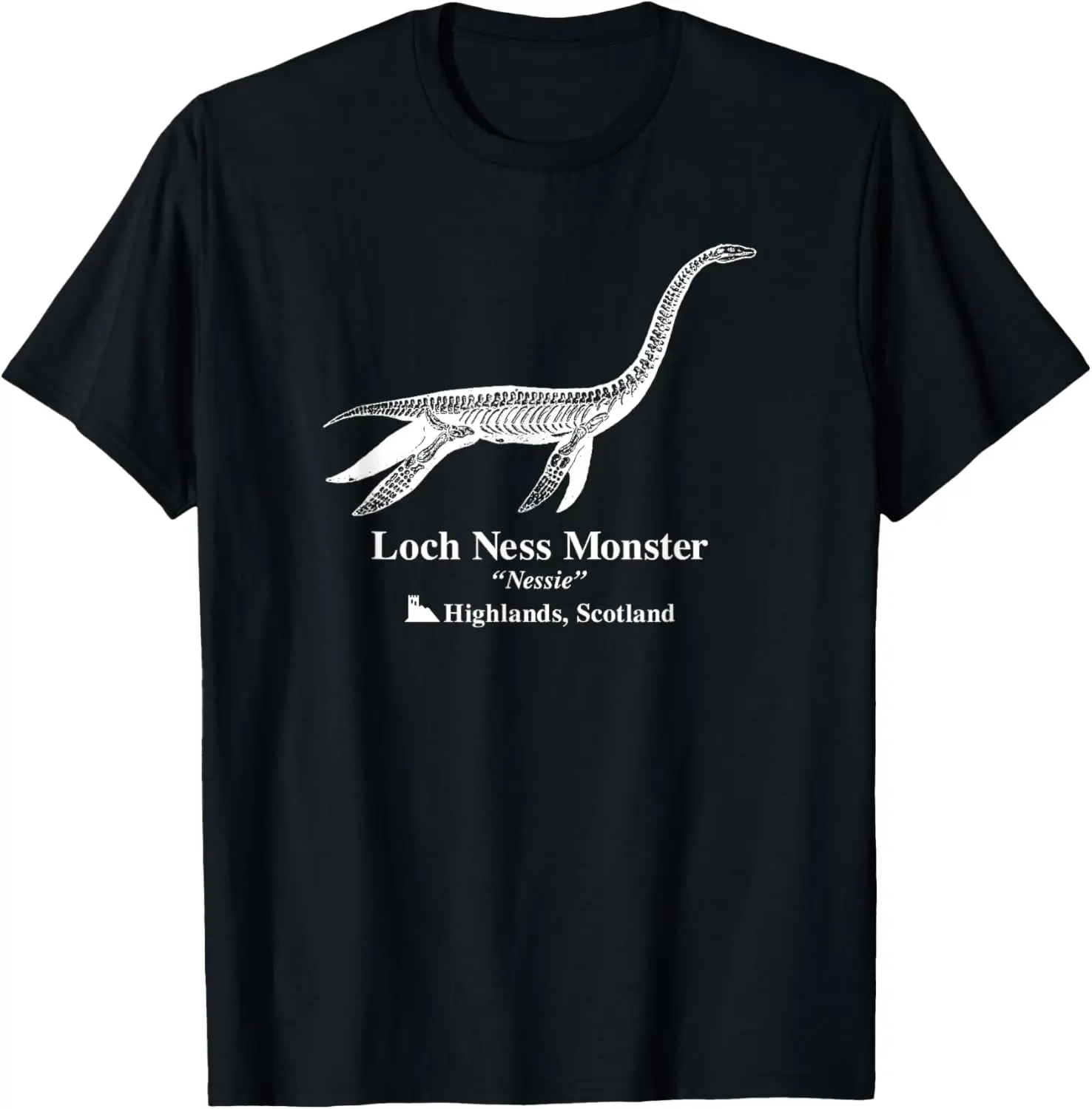 Trendy Loch Ness Monster Nessie Cryptozoology T-Shirt