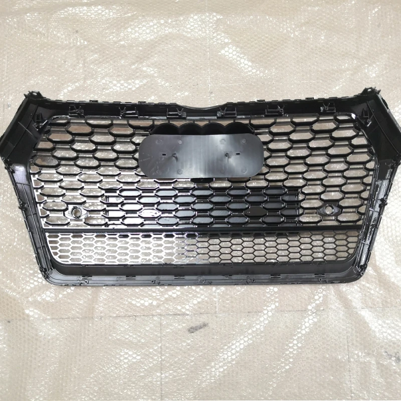 For Audi Q5 SQ5 2018 2019 2020 Front Bumper Racing Grill Sport Engine Mesh Guard Grids For Quattro Style