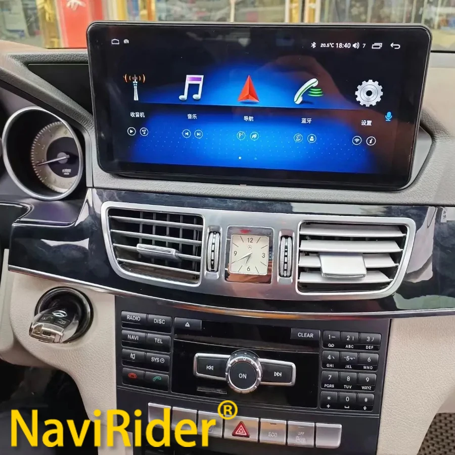 12.3 بوصة أندرويد 13 مشغل فيديو الوسائط المتعددة راديو لمرسيدس بنز E Class W212 2015 -2016 بابين كوبيه سيارة GPS WiFi CarPlay