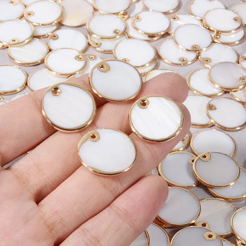 Natural Seashell Conch Pendants for DIY Jewellery Making