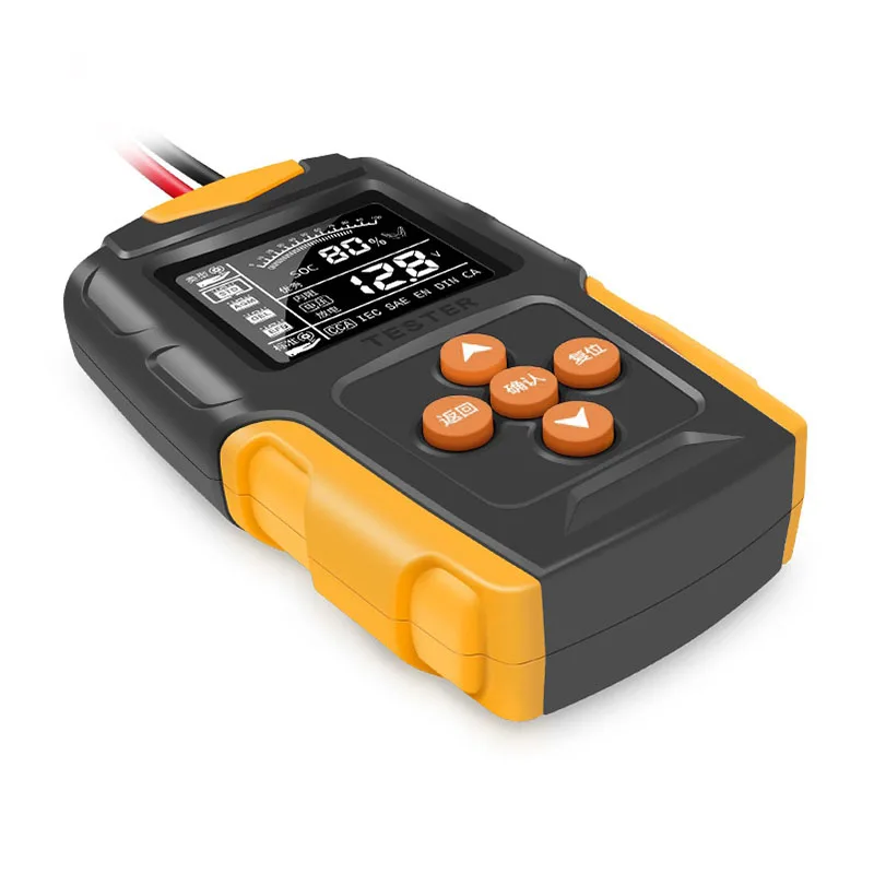 12V/24V Automotive Battery Tester Digital Display Parameters Automotive Battery Internal Resistance Tester 1 PC