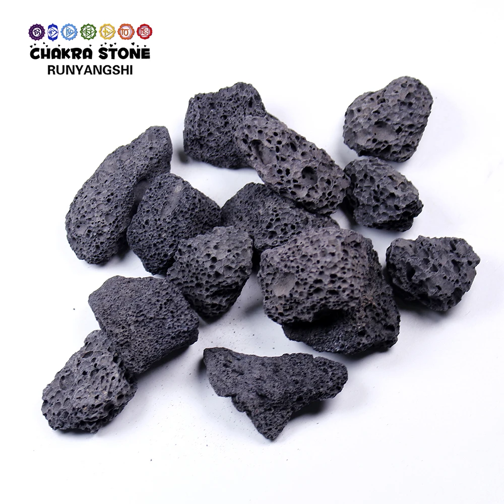 50g/bag Natural Volcanic Rock Original Stone Aromatherapy Essential Oil Diffuser Stones Irregular Energy Stone for Charms Women