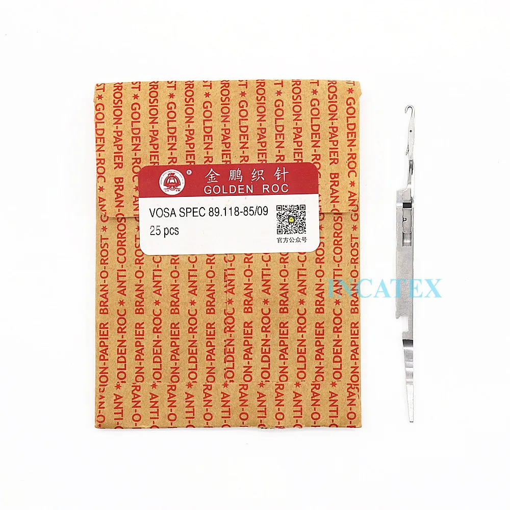 200 Pcs Genuine Golden Roc Knitting Needle Vosa Spec 89.118-85/09 For SHIMA SEIKI Chinese Knitting Machine 7G Needle