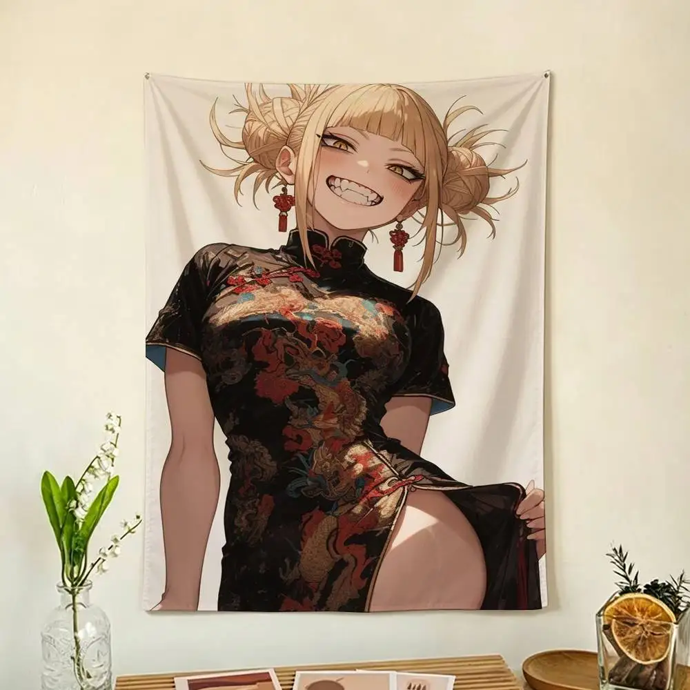 Toga Himiko Anime Flags Wall Hanging Background Art Banner for Bedroom Home Outdoor Decor