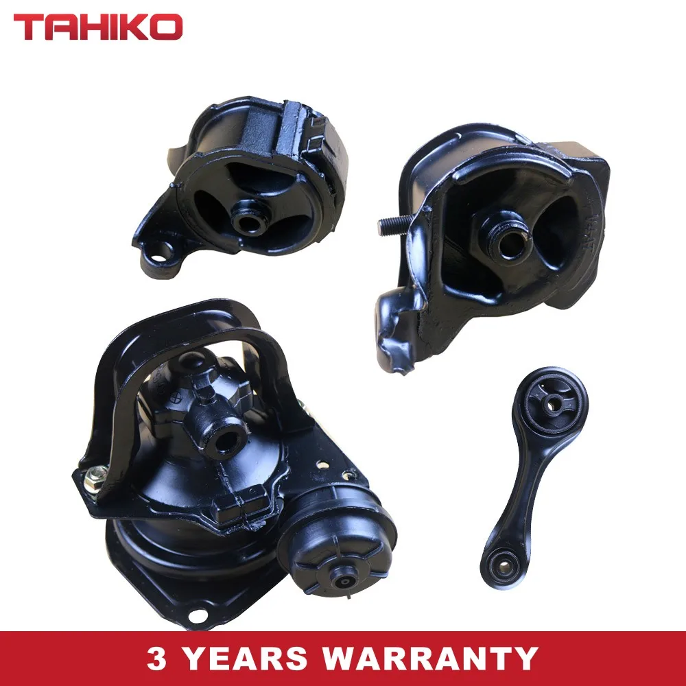 4PCS Engine Motor Trans Mount Set Fit For Honda Accord 2.2L 1990-1993 Automatic