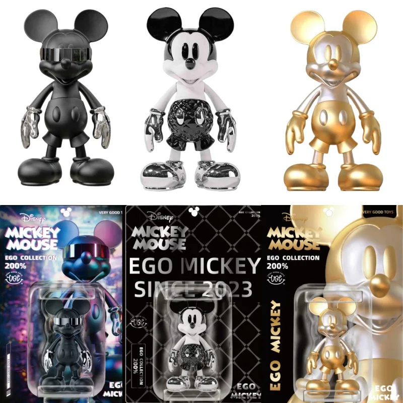 

Original Disney Vgt Mickey Anime Figure Toy Cartoon Christmas Limited Edition Statue Model Doll Desktop Decoration Festival Gift